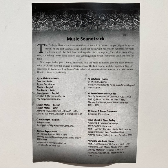 The Catholic Mass Revealed DVD & CD set 9780979167966 Thy Kingdom Come - Picture 3 of 6